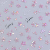 Shell Nail Sticker - Romantic Sakura